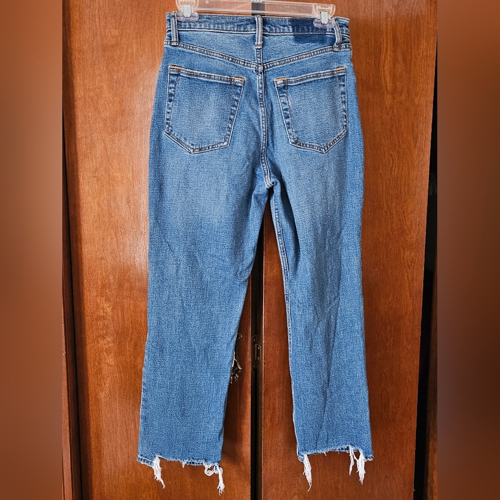 Abercrombie & Fitch Ultra High Rise Ankle- Distressed/Ripped  Size 28/6R - Picture 3 of 10